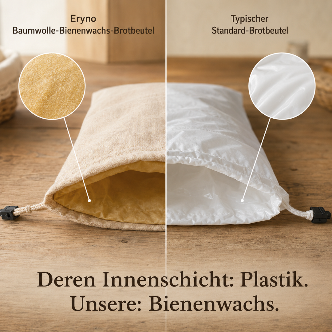Eryno – Brotbeutel aus Bienenwachs