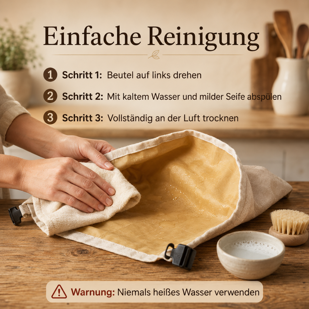 Eryno – Brotbeutel aus Bienenwachs